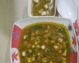 A picture of step 6 of Makhana Matar Paneer Curry.