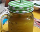 A picture of step 1 of Immunity booster after morning walk drink.