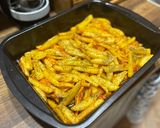 Puha, omlós csirke fűszeres, ropogós krumplival 🫠 recept fázis 4 fotója