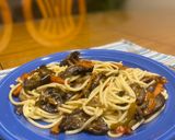 Foto del paso 4 de la receta: Wok de vegetales y espaguetis 🍆🥕🧅🫑