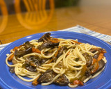 Foto del paso 4 de la receta: Wok de vegetales y espaguetis 🍆🥕🧅🫑