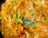 A picture of step 5 of Capsicum Tomato Curd Sabzi.