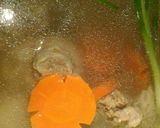 Hình bước làm 2 của món Nui sườn