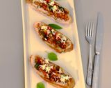 A picture of step 4 of Tomato Bruschetta.