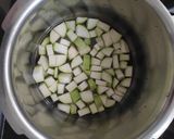 A picture of step 1 of Lauki Bharta.