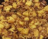Foto del paso 3 de la receta Noodels con pollo, mango y avellanas