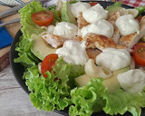 Foto del paso 4 de la receta: Ensalada de pasta y pollo -con mahonesa de aguacate-