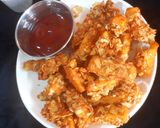 A picture of step 7 of Paneer papad fries.