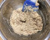 A picture of step 3 of Bite-size Banana Walnut Drop Cake with Oat Flour.