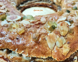 Foto del paso 11 de la receta: Roscón de Reyes relleno de crema capuccina