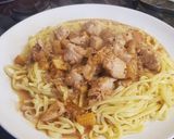 A picture of step 4 of Pad Thai Curry 🍜.