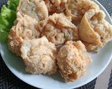 Foto langkah ke 3 dari resep Tahu Walik Aci (Jamur Tiram).