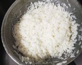 Foto del paso 1 de la receta: Bocados de arroz, salame y queso
