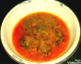 A picture of step 7 of Arvi leaf qofta.