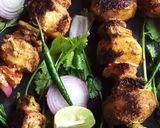 A picture of step 7 of Tandoori aloo.