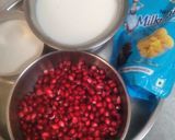 A picture of step 1 of Magical Purple Milk Shake.