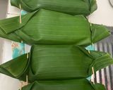 Foto langkah ke 7 dari resep Nasi Bakar Ayam Suir Teri Enakkk.