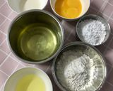 Hình bước làm 2 của món Làm bánh bông lan bằng nồi chiên không dầu