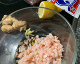 Foto del paso 2 de la receta: Gyozas de gambas con jengibre