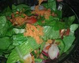 Foto del paso 8 de la receta: Tortilla de papas y acelga con ensalada de la huerta