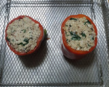 Foto del paso 5 de la receta: Pimientos rellenos vegetarianos en air fryer