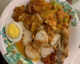 Foto langkah ke 6 dari resep Lontong cap gomeh.