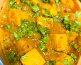 A picture of step 8 of Matar Paneer.
