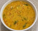 A picture of step 5 of Sambhar daal.