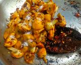 A picture of step 1 of Garlic Chutney Mushroom.
