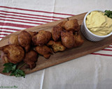 Foto del paso 18 de la receta: Buñuelos de bacalao