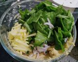 A picture of step 3 of Vegetable Fritters.