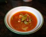 Foto del paso 12 de la receta: Sopa de judías verdes con jamón curado