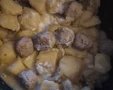 Une image de l'étape 4 de Boulettes de porc et pommes de terre en sauce au Cookeo infinity.