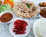 Hình bước làm 1 của món Cuốn thập cẩm