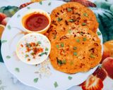 A picture of step 6 of Healthy nutrious tasty Sattu Chilla.