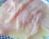 Foto del paso 1 de la receta: Pollo al limón rebozado en avena