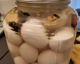 Hình bước làm 2 của món Trứng gà muối