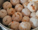 A picture of step 7 of Prawns Ball Puttu.