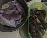 Foto langkah ke 2 dari resep Seafood bakar teflon.