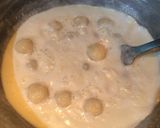 A picture of step 8 of Suji Ras Malai.