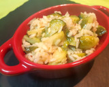 Foto del paso 8 de la receta: Risotto a la miel y mostaza con coles de Bruselas