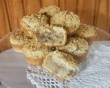 Foto del paso 14 de la receta: Mini tarteletas de pera con crumble de nuez 🍐