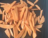 Foto del paso 1 de la receta Boniato french fries 🍠