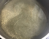 A picture of step 3 of Miso soup with Tofu and Wakame.
