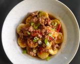 Foto langkah ke 5 dari resep Tofu Siram Daging Sapi.