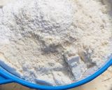 A picture of step 4 of Ugali Cake😋.