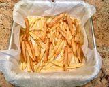 A picture of step 1 of Pizza with Leftover French Fries.