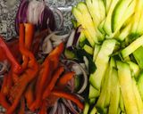 Foto del paso 2 de la receta: Salteado de vegetales con carne