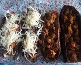 Foto del paso 4 de la receta: Berenjenas rellenas de champiñones