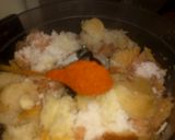 A picture of step 3 of Kafta Kabab.